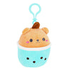 Pluchiez sleutelhanger pluche cupcake 10 cm 3 assorti | 6 stuks
