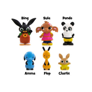 Bing koffer met 6 speelfiguren