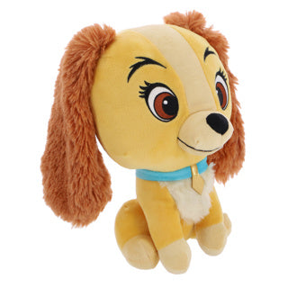 Disney lady pluche knuffel 30 cm - lady en de vagebond