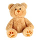 Pluchiez pluche knuffelbeer beige 35 cm | 2 stuks