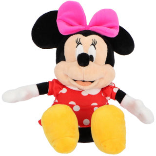 Minnie mouse pluche spaarpot 20 cm | 4 stuks