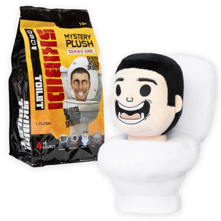 Skibidi toilet mysterie pluche blind 30 cm assorti