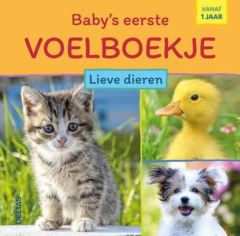 Deltas baby's eerste voelboekje - lieve dieren