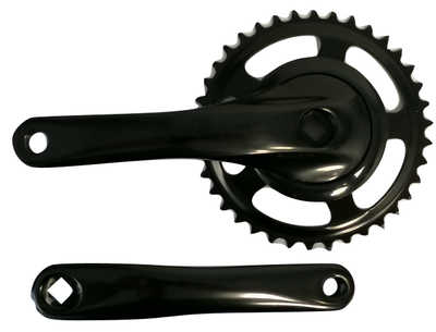 Gazelle crankstel nexus 3 32 38t aluminium 160mm zwart