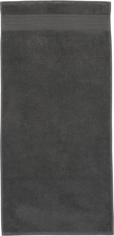 Beddinghouse sheer - katoen - handdoek - 50x100 cm - antraciet