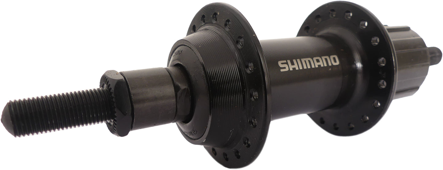 Shimano Achternaaf 7 speed FH-TY500 36 gaats vaste as zwart