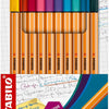 Stabilo point 88 fashion colors fineliners - 10dlg.