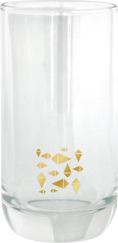 Tak design drinkglas things hoog - glas - ø6,5 x 12,5 cm - koper