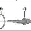 Shimano Binnenwerk Nexus 8 remnaaf SG-C6001-8C (184 mm as)