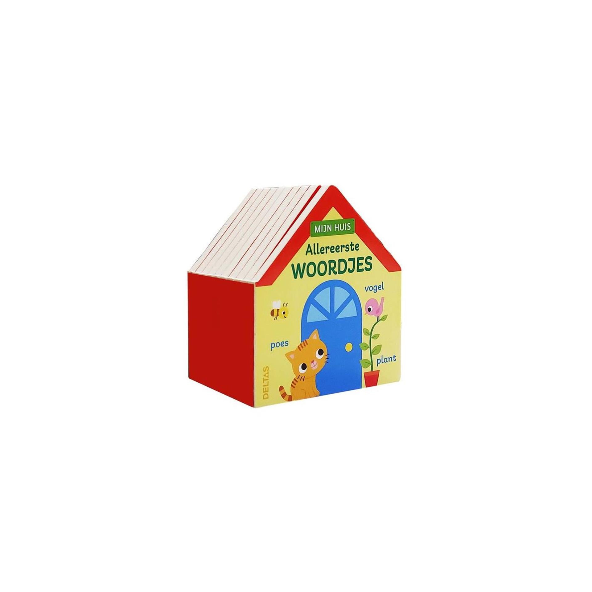 Deltas kartonboekje allereerste woordjes mijn huis