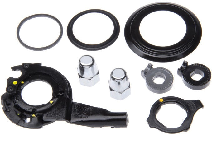Shimano componentenset nexus 7 sm-7c25 sg-c3000 sg-c3001-7c met nx10 cassettejoint voor standaard achtervork
