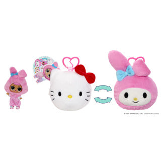 Ty lol surprise loves hello kit reversible plush surprise | 16 stuks