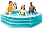 Intex opblaasbaar zwembad octagon - family pool - afbeelding 1