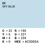 Superior achtergrondpapier 02 sky blue 1,35 x 11m - afbeelding 5