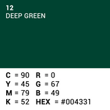 Superior achtergrondpapier 12 deep green 1,35 x 11m - afbeelding 5