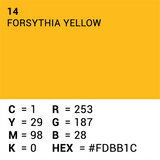 Superior achtergrondpapier 14 forsythia yellow 1,35 x 11m - afbeelding 5