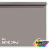 Superior achtergrondpapier 43 dove grey 1,35 x 11m - afbeelding 1