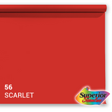 Superior achtergrondpapier 56 scarlet 1,35 x 11m - afbeelding 1