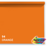 Superior achtergrondpapier 94 orange 1,35 x 11m - afbeelding 1