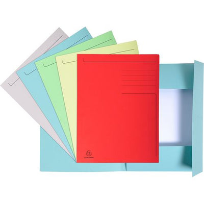 3-flap map exacompta a4 kleurenassortiment