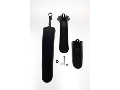 Snake spatbordset atb 20 24 zwart kunststof