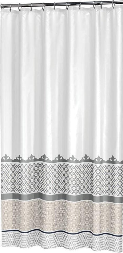 Sealskin marrakech douchegordijn 180x200 cm - polyester - zilver goud