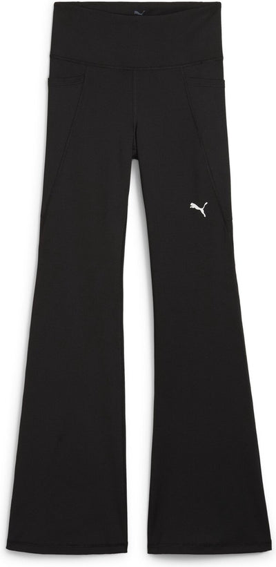 Puma w tad essential hw bootcut pant dames sportbroek - black