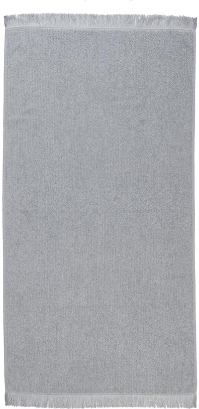 Vtwonen groove badhanddoek - antraciet - 70 x 140 cm