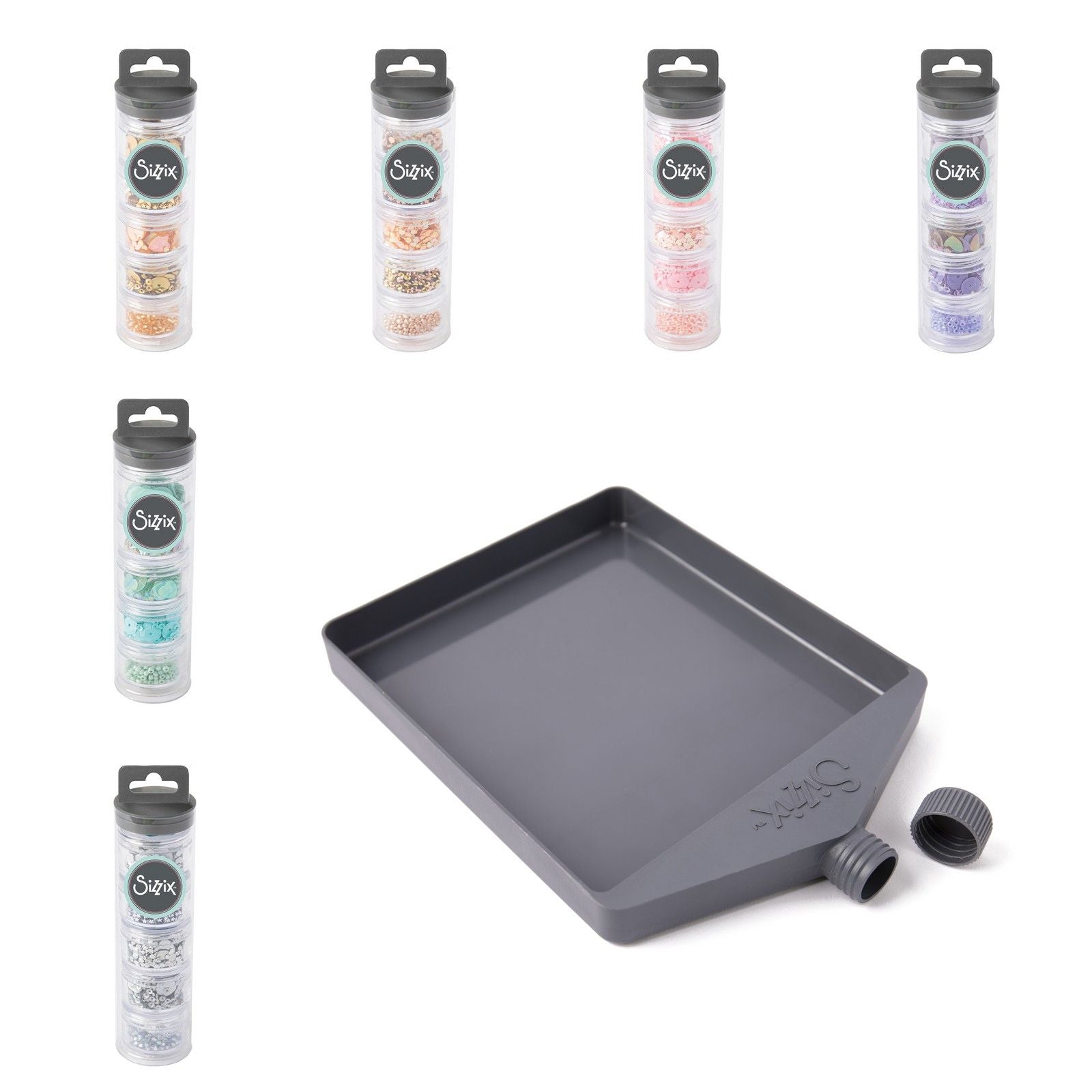 Sizzix • making essentials sequins beads bundel