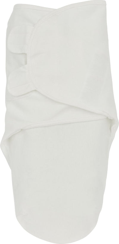Meyco baby uni swaddle inbakerdoek - offwhite - 0-3 maanden - 1.0 tog