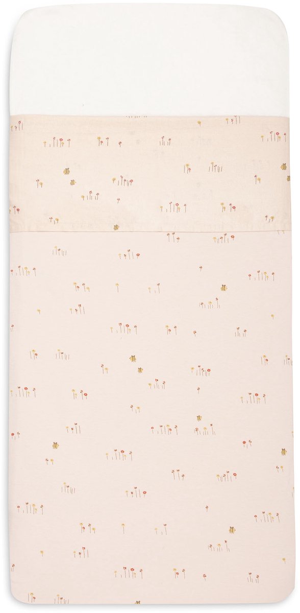 Jollein laken wieg - 75x100cm - katoen - pretty picnic