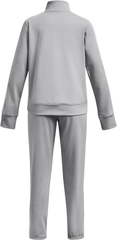 Under armour ua knit track suit unisex trainingspak - grijs - wit