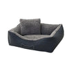 Sun garden luxe hondenmand lucky + kussen 59x67x20cm grijs