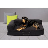Sun Garden Sun Garden Pallina Orthopedisch Hondenkussen 80x60x25 cm Antraciet - afbeelding 1
