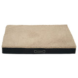 Sun garden buddy orthopedisch hondenkussen 72x50x8cm beige donkerbuin - afbeelding 2