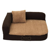 Sun garden pallina orthopedisch hondenkussen 80x60x25 cm bruin beige - afbeelding 1