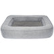 Sun garden popey orthopedisch hondenkussen 80x55x17cm grijs gemeleerd