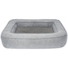 Sun garden popey orthopedisch hondenkussen 100x70x17cm grijs gemeleerd