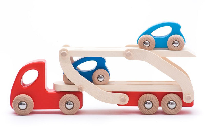 Bajo houten autotransporter
