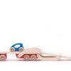 Bajo houten autotransporter