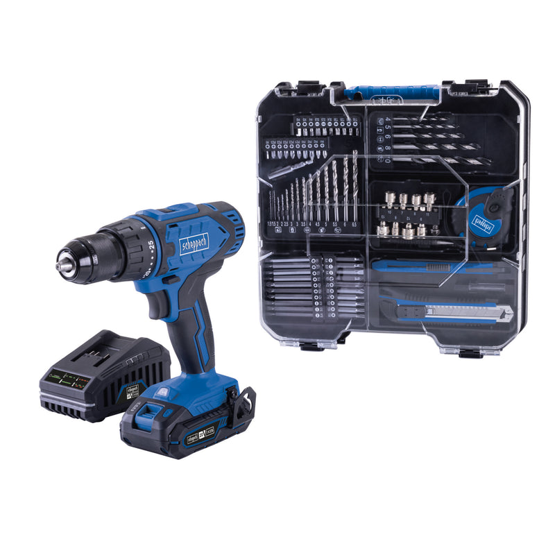 Scheppach accuboormachine set 20v c-dtb74 1-x (met 2.0 ah accu) - 5909315900