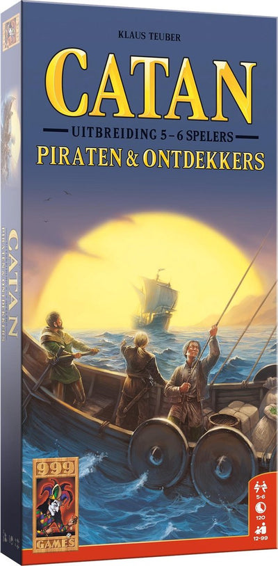 999games 999 games - catan: uitbreiding piraten ontdekkers 5 6 spelers - bordspel
