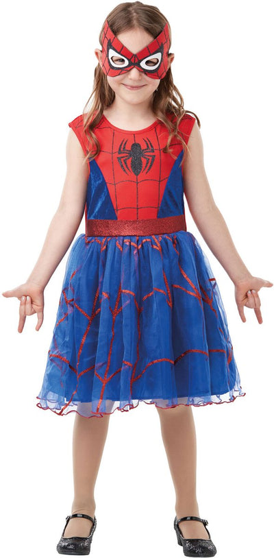 Rubies - spider girl deluxe kostuum (3-4 jaar)