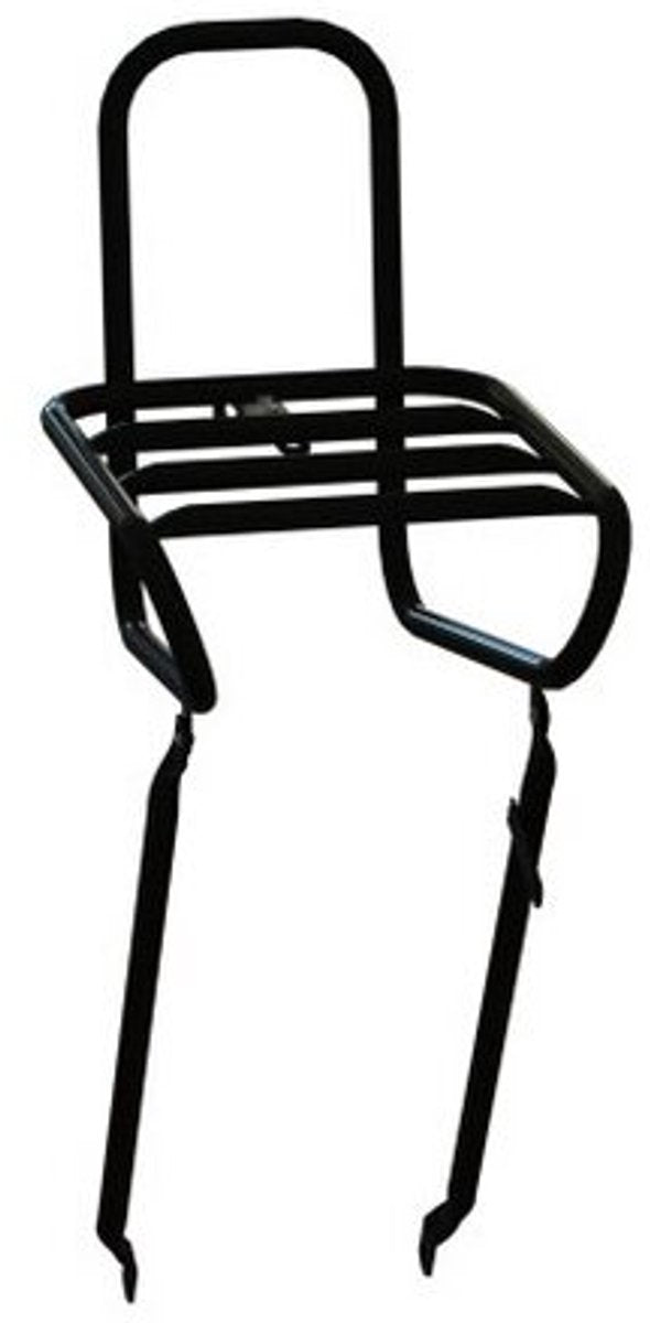 Steco voordrager smooth 25cm kroonbout mat zwart