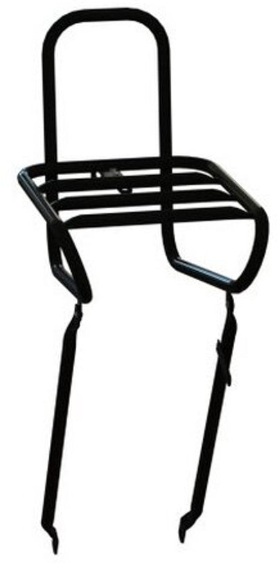 Steco voordrager smooth 25cm kroonbout mat zwart