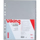 Tabbladen viking pp a4 120micron grijs 1-31 31 gaten