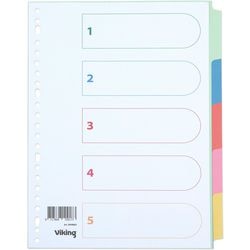Tabbladen office depot a4 kleurenassortiment 23-gaats