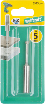 Wolfcraft diamantbestr. boorkroon | met schacht | ø5mm | 1 stuk - 5915000 - afbeelding 2