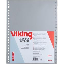 Tabbladen office depot pp a4 120micron 20set 23 gaten a-z breed
