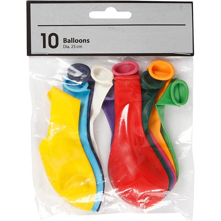 Https: www.cchobby.nl ballonnen-d-23-cm-rond-diverse-kleuren-10-stuk-1-doos